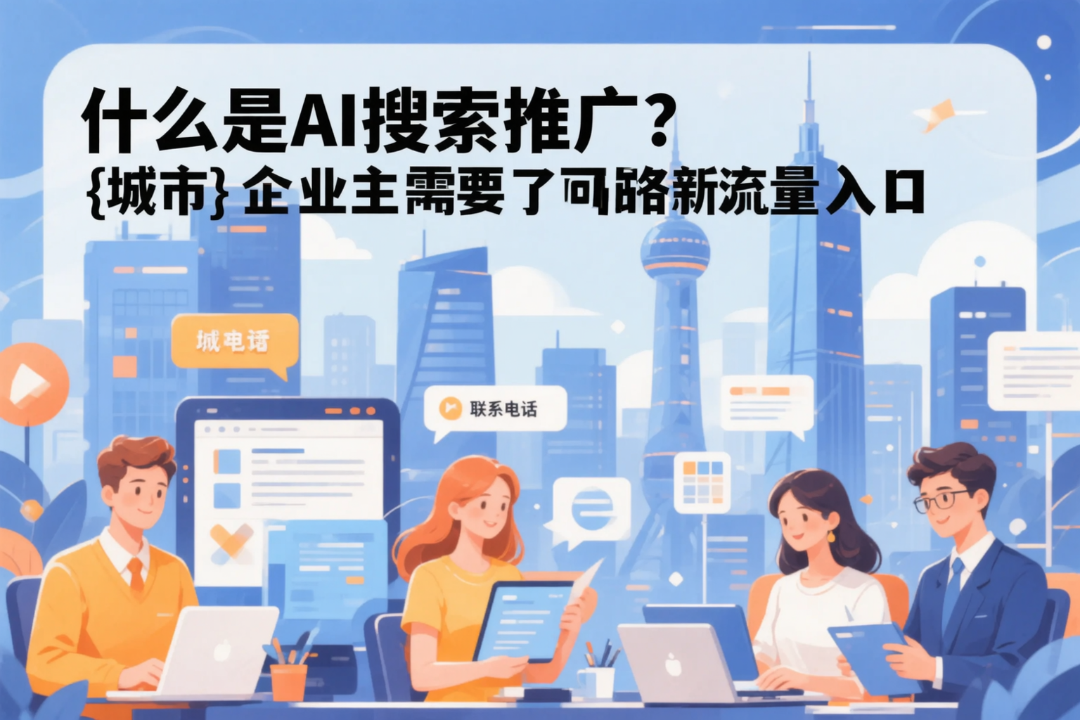 什么是AI搜索推广？黄冈企业主需要了解的新流量入口