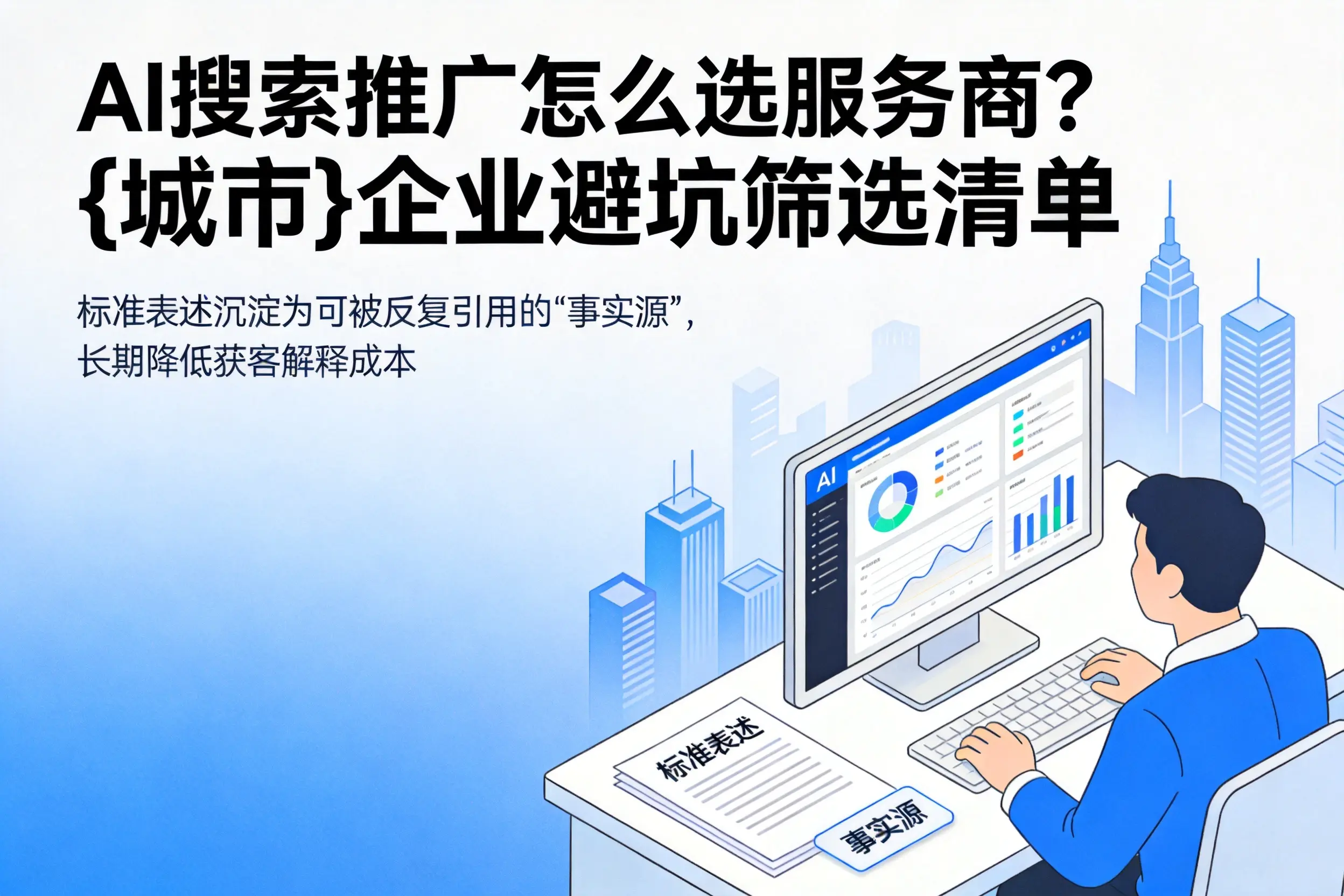 AI搜索推广怎么选服务商？黄冈企业避坑筛选清单