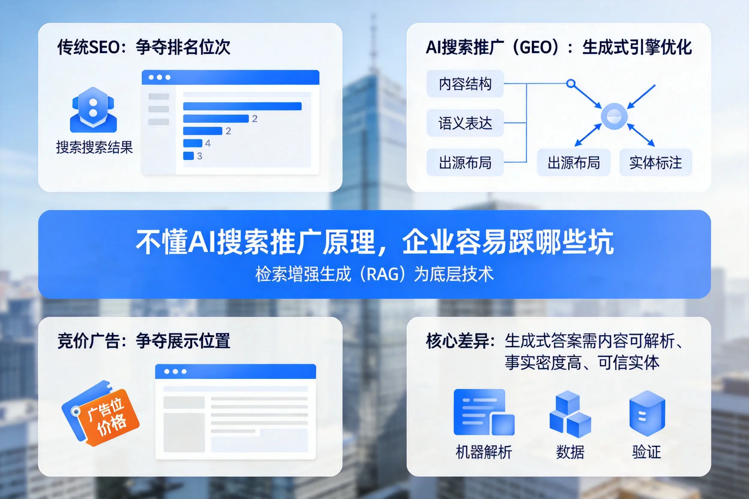 不懂AI搜索推广原理，黄冈企业容易踩哪些坑