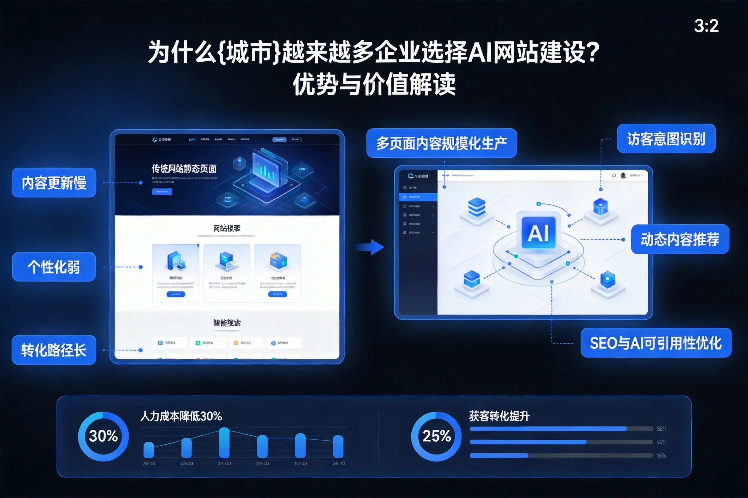 为什么黄冈越来越多企业选择AI网站建设？优势与价值解读